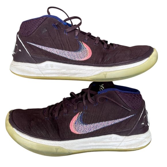 2017 Nike Kobe A.D. Mid Port Wine Size 10 Bryant - Picture 1 of 10